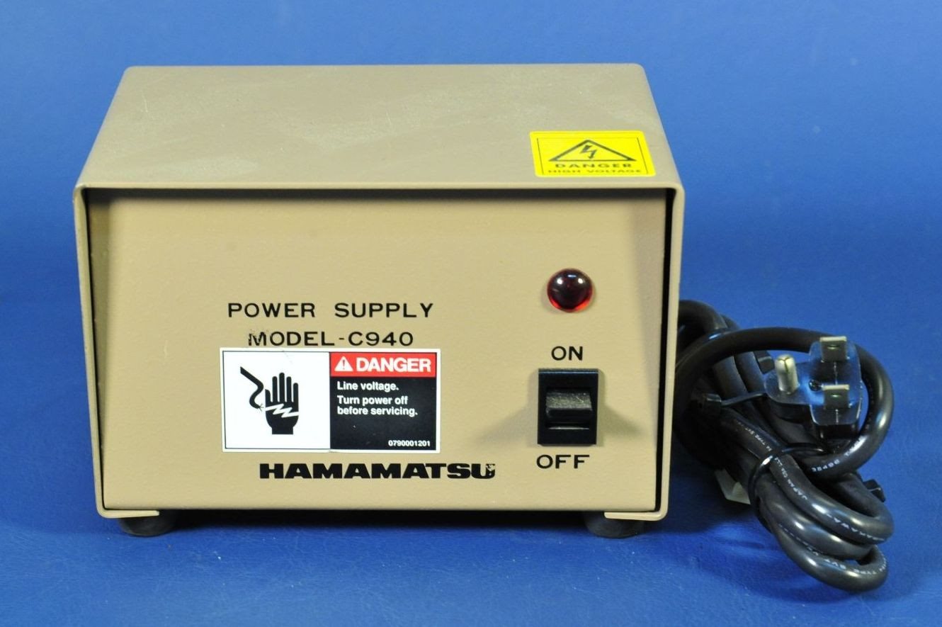 387 HAMAMATSU POWER SUPPLY 100VAC 50/60HZ C940 | eBay